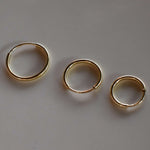 Arracadita Oro 10K (Elige el tamaño)