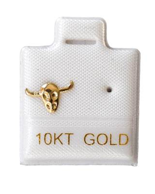 Piercing Toro Oro 10K (1 pieza)