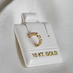 Piercing Arco Blanco Oro 10K (1 pieza)