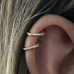 Arracadita Oro 10K (Elige el tamaño)