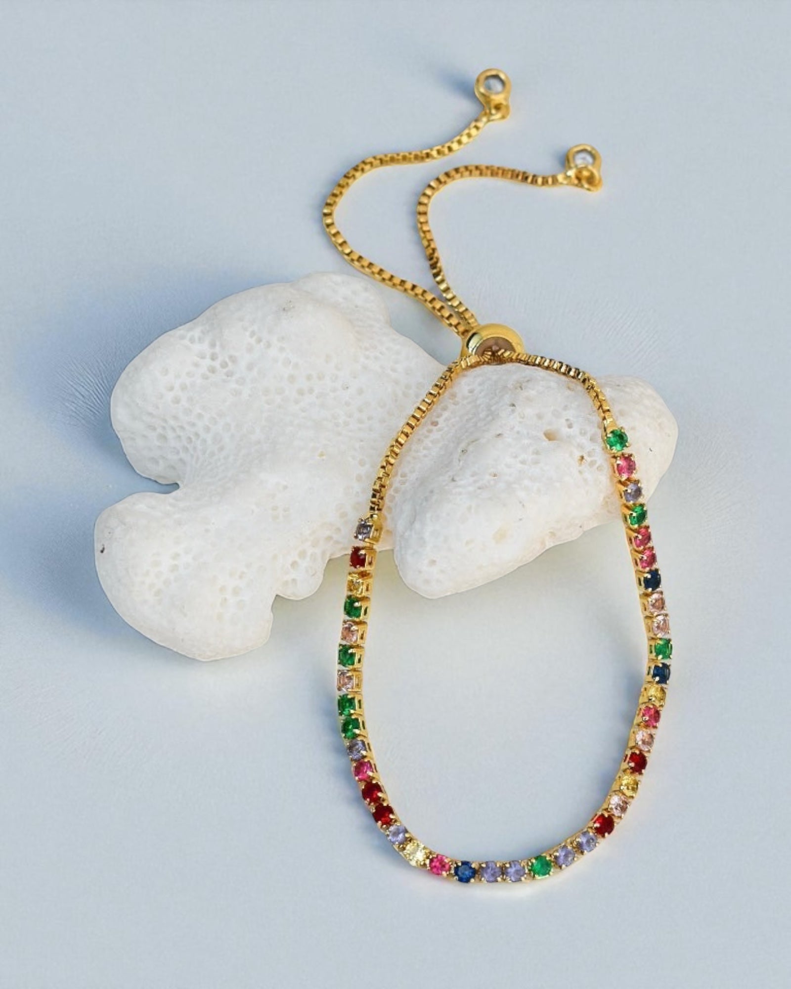 Pulsera Tennis Ajustable Colores