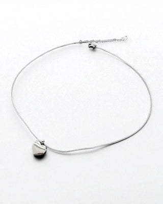 Collar Corazón Globo Plano