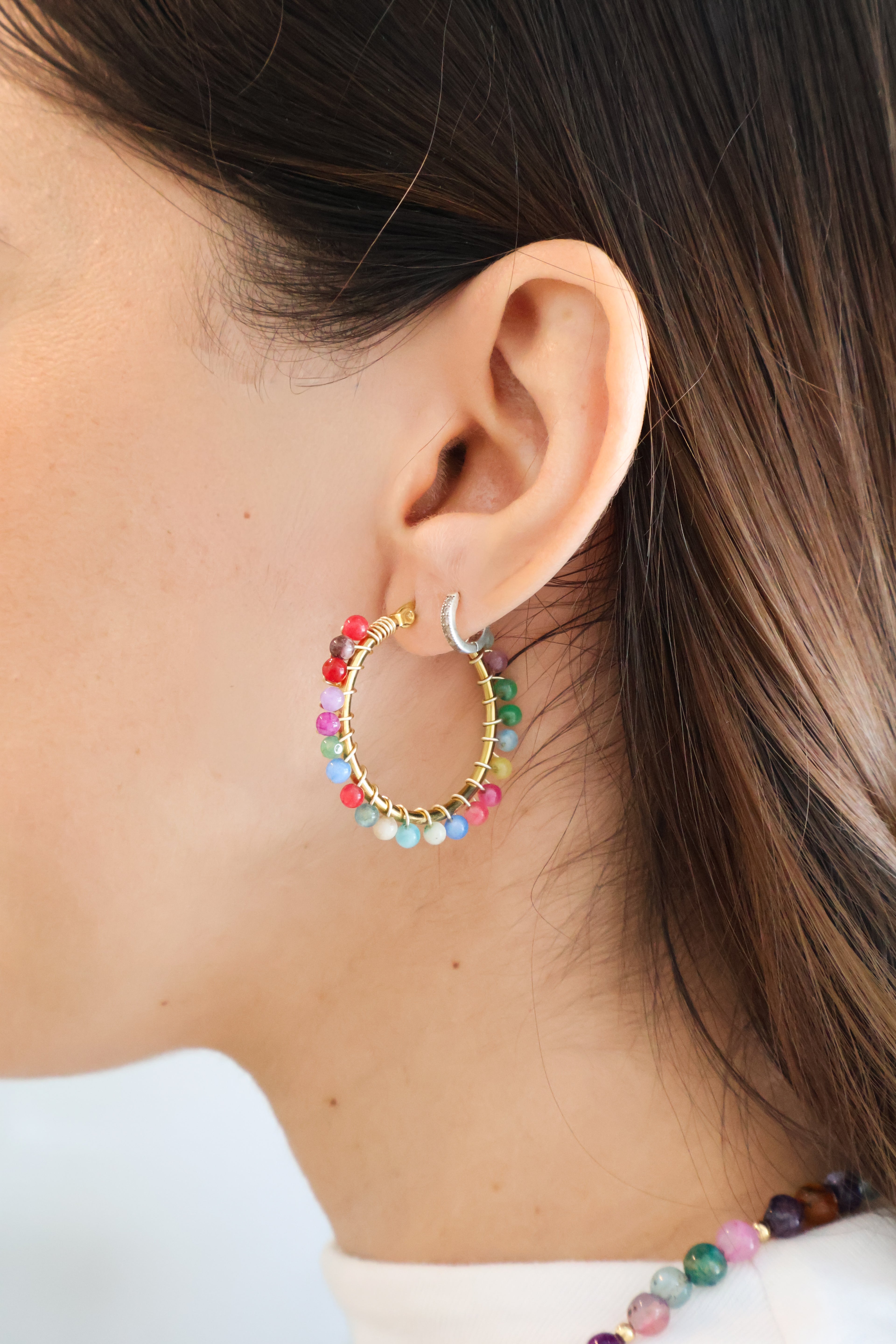 Aretes Agata Colores