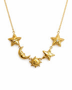 Collar Galaxia Sol y Luna