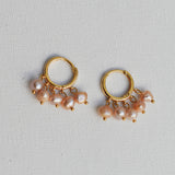Aretes Medusa Rosa