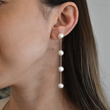 Aretes Gigi 4 Perlas