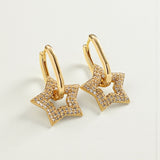 Aretes Star Dorados