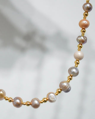 Collar Pink Pearls