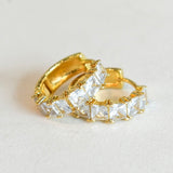 Aretes Crystal Blancos