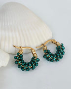 Aretes Mili Esmeralda