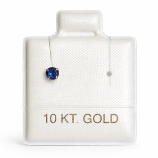 Piercing Cristal Azul 10k