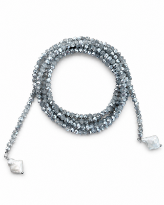 Collar Aura Plata Bajo