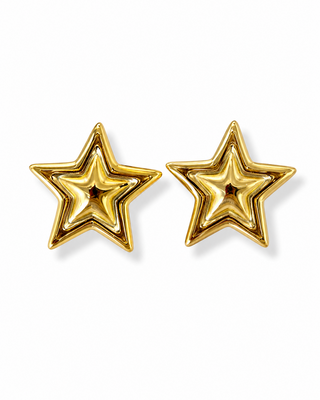 Aretes Star Dorados