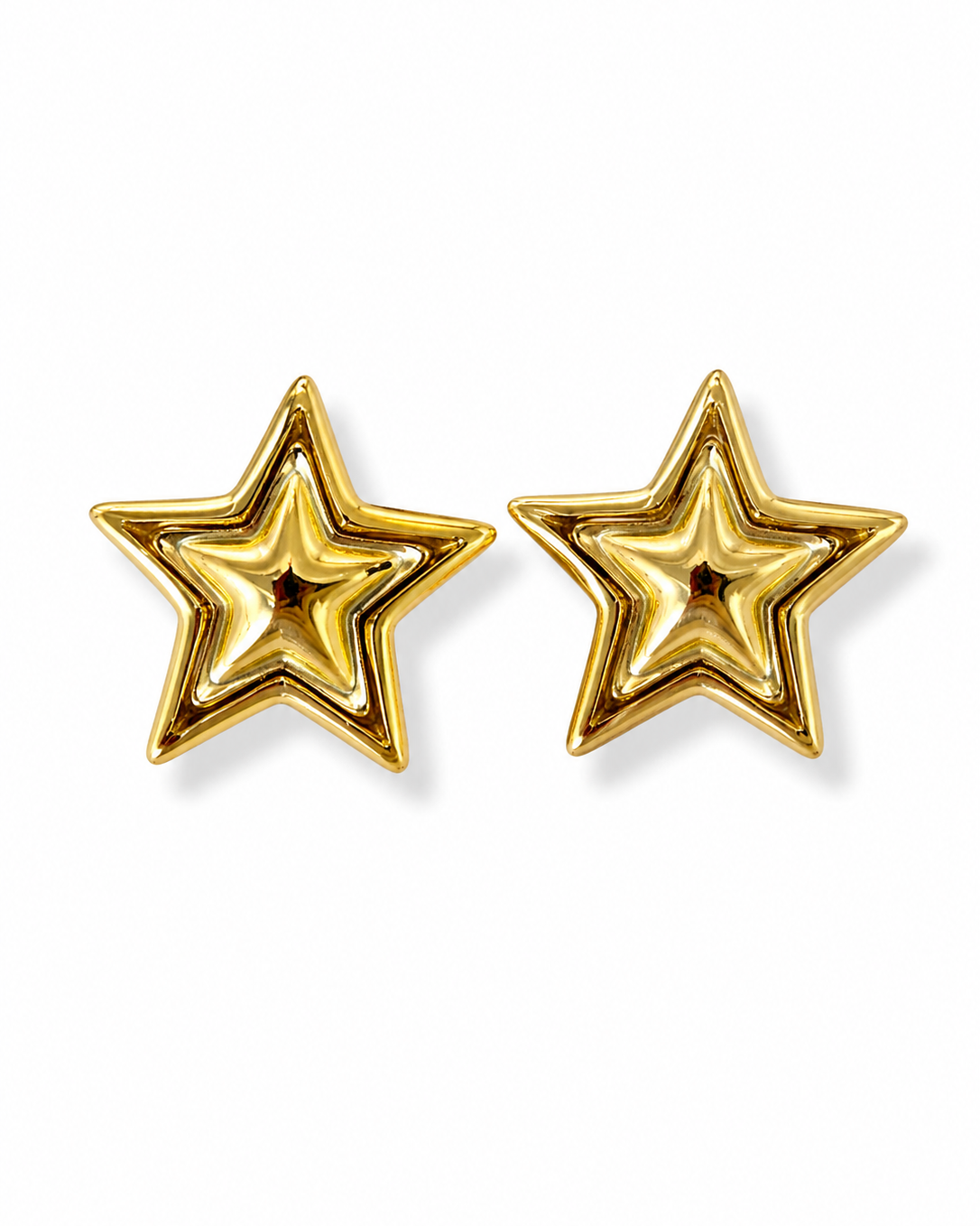 Aretes Star Dorados