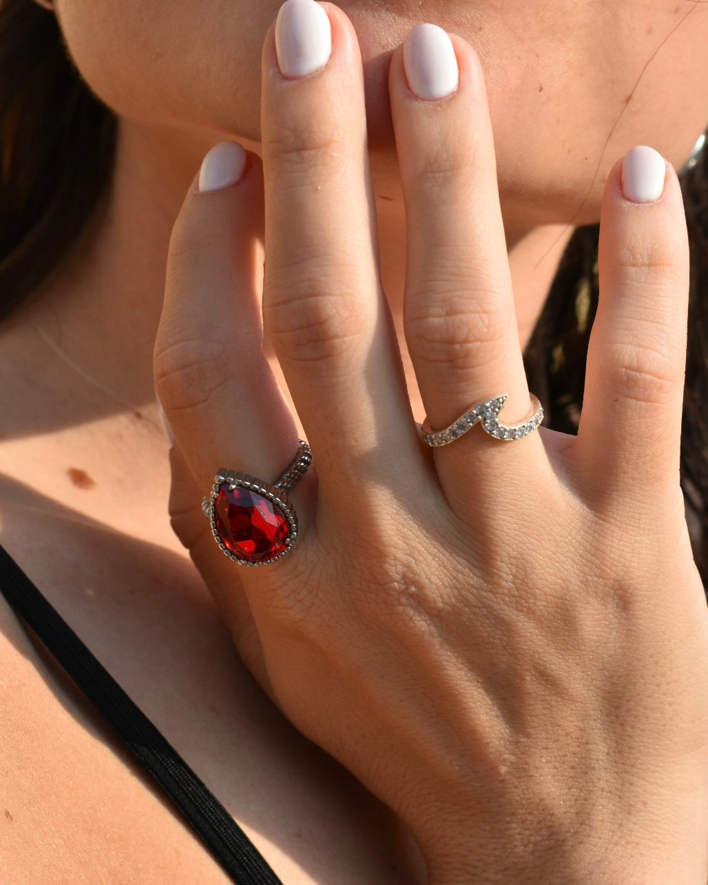 Anillo Mar - Plata 925