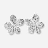 Aretes Alhelí Plateados