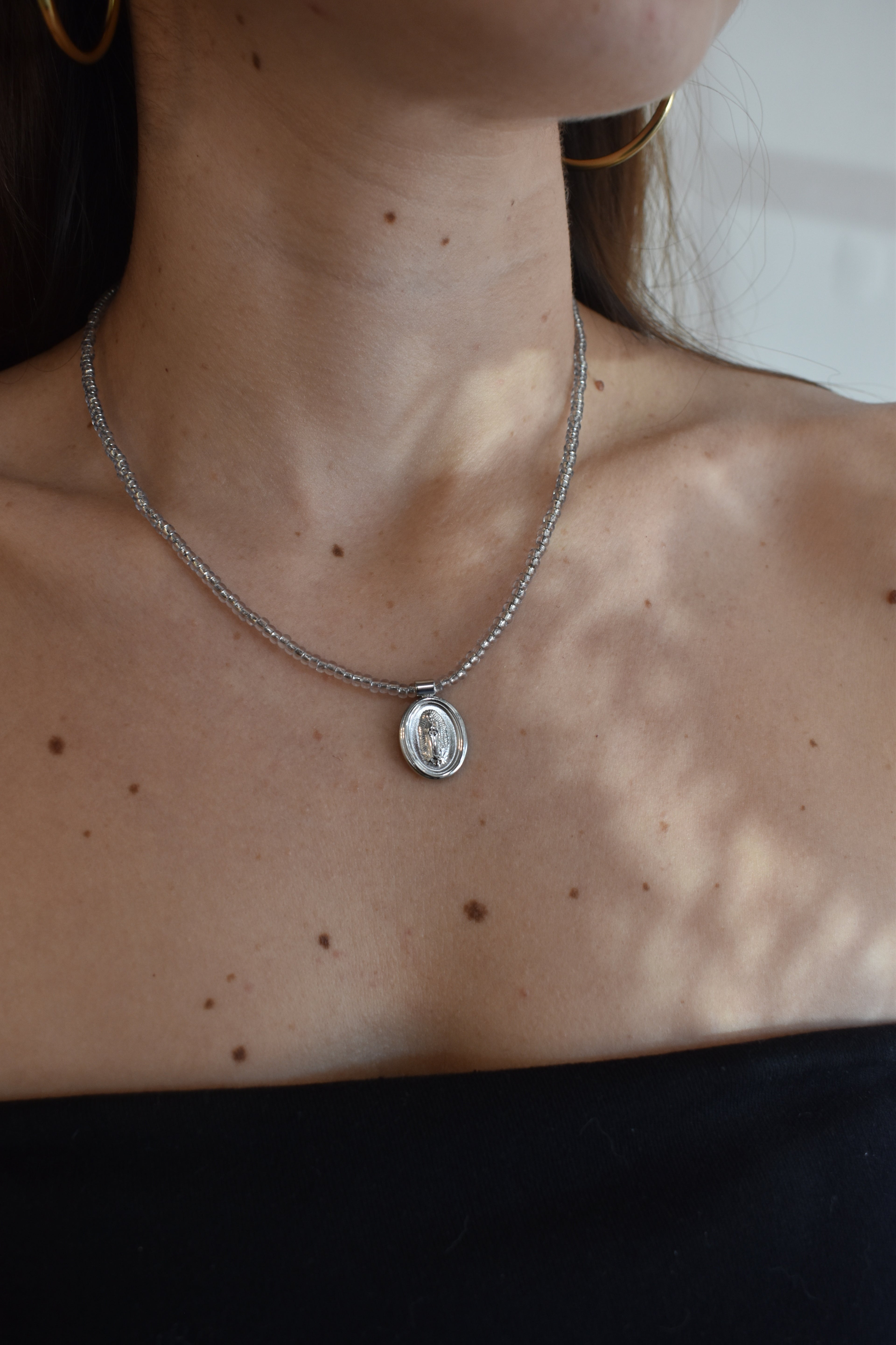 Collar Virgen Silver