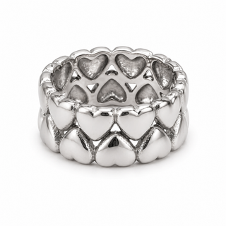 Anillo Corazones