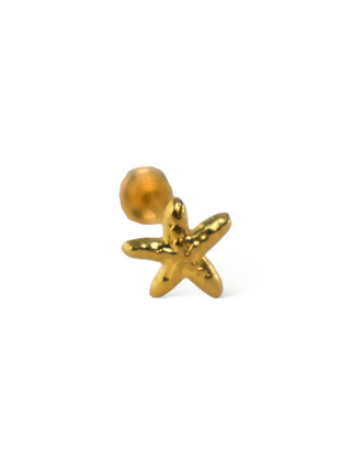 Piercing Estrella de Mar mini - Oro 10k (1 pz)