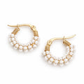 Aretes Bora Mini Blanco