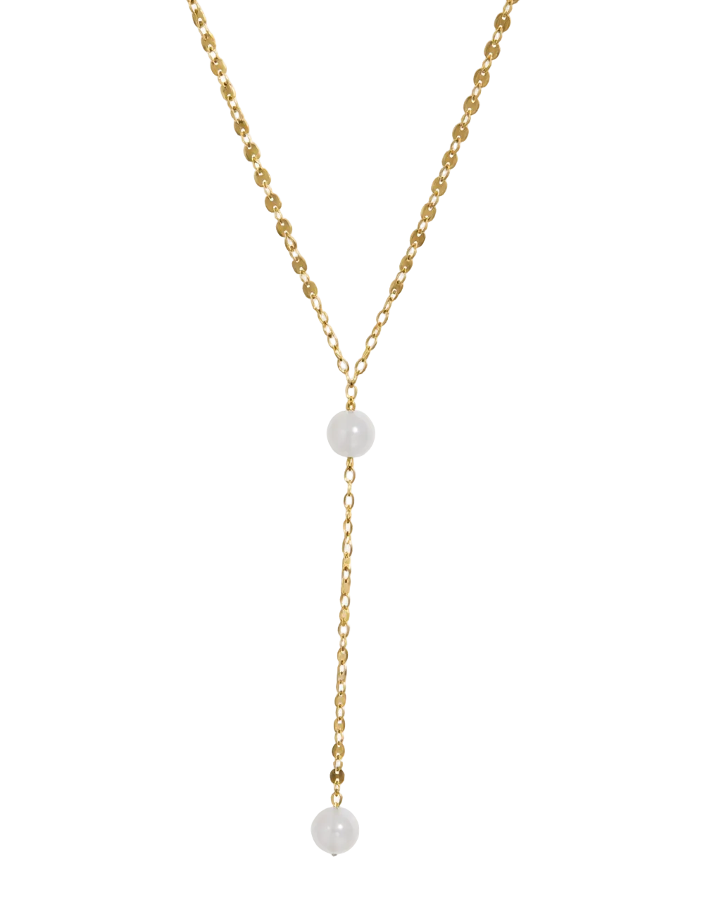 Collar Corbatin Piedra Luna