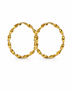 Aretes Twist 3 cm