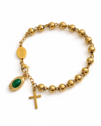 Pulsera San Judas Tadeo Verde