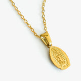 Collar Virgen Oval