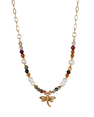 Collar Libélula Colores