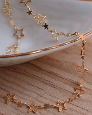 Choker Estrellas Huecas