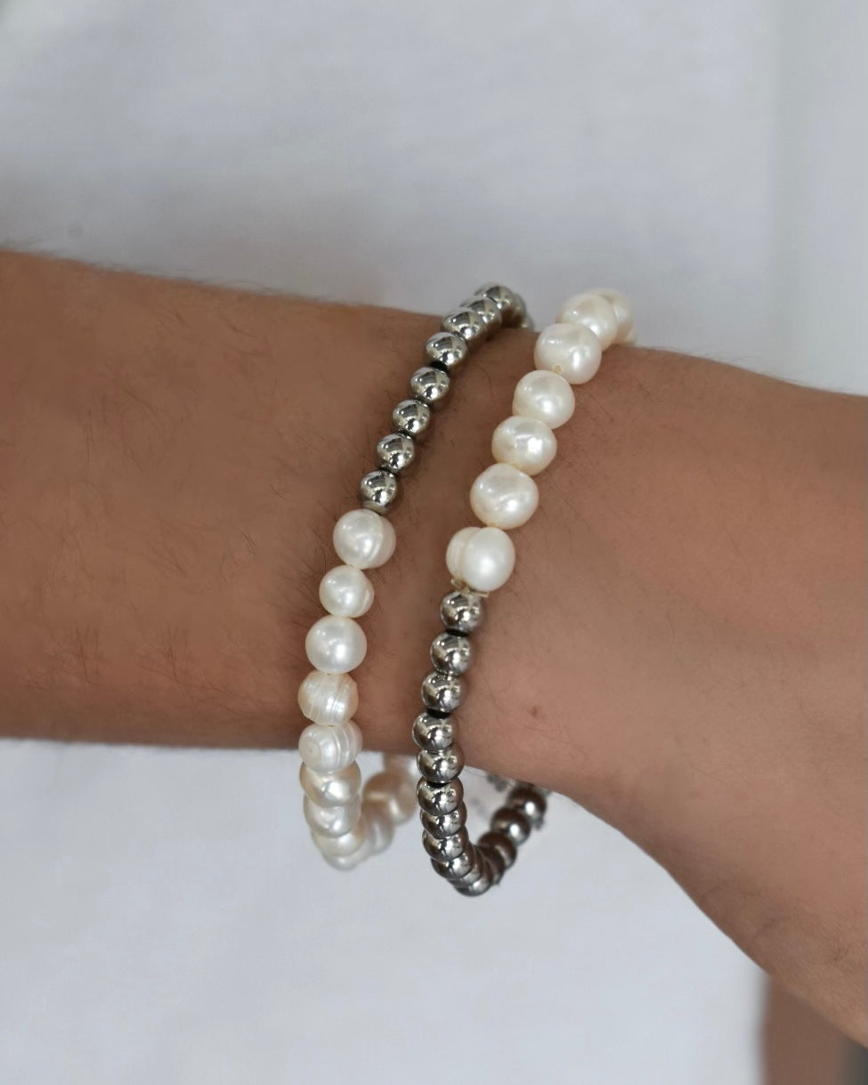 Pulsera Mixed Plateada