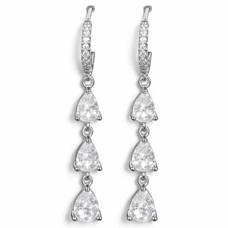 Aretes Anne Plateados