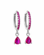 Huggies Gota Rosa Plata .925