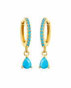 Huggies Gota Azul Plata .925