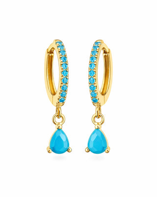 Huggies Gota Azul Plata .925