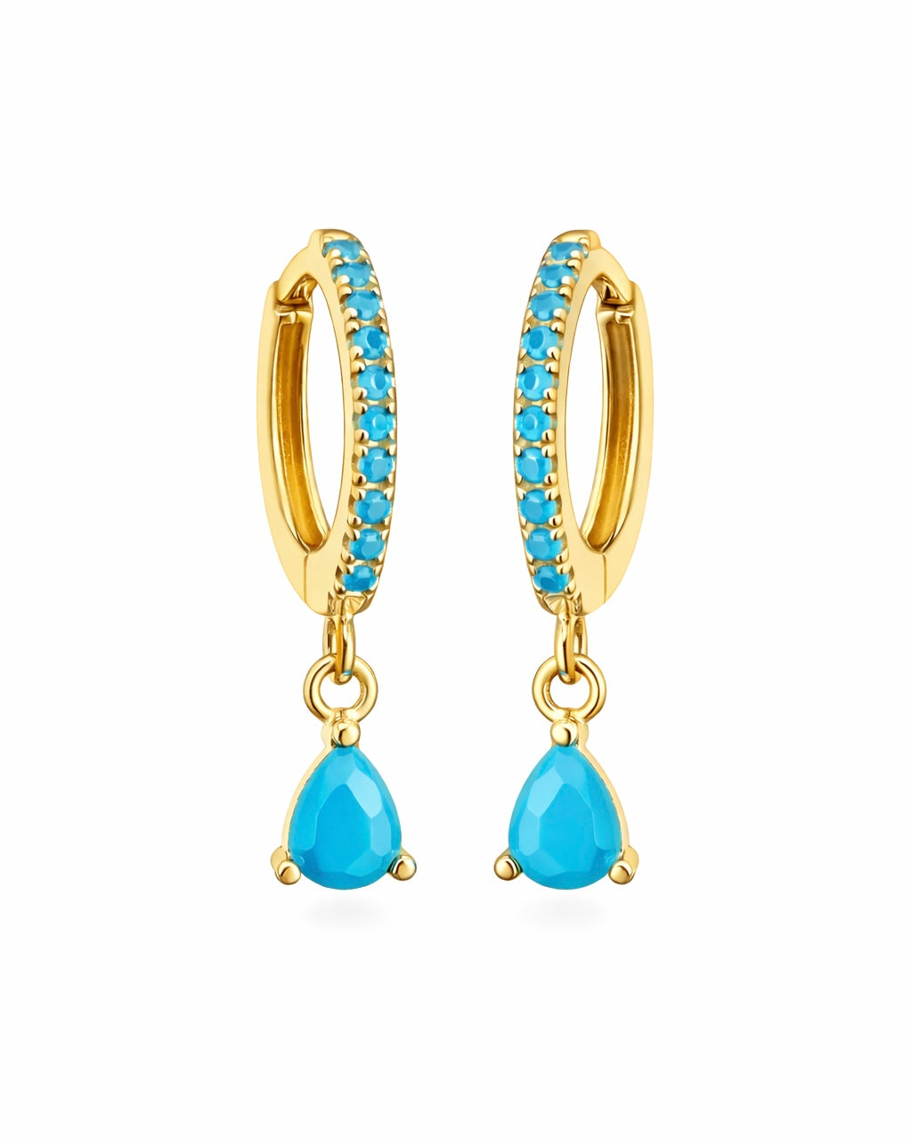 Huggies Gota Azul Plata .925