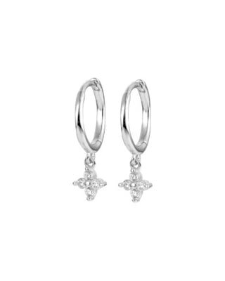 Aretes Crystal Blancos