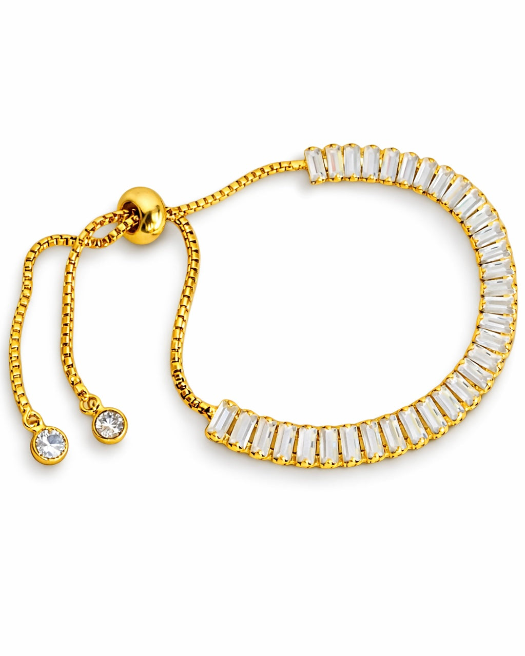 Pulsera Baguette Ajustable