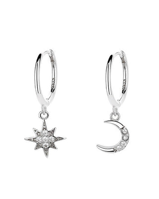 Aretes Night Sky Plata .925