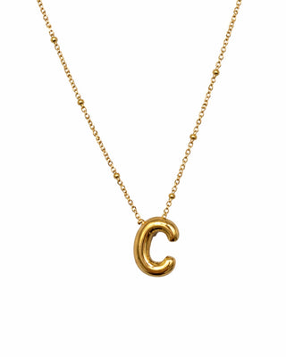 Collar Letra Globo