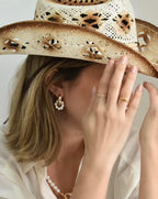 Arracadas Natalia Chunky