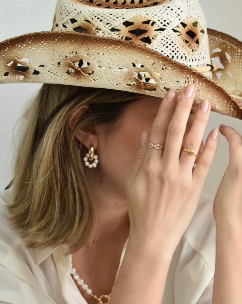 Arracadas Natalia Chunky