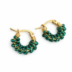 Aretes Mili Esmeralda