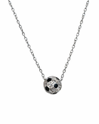 Collar Fútbol Balón Brilloso