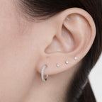 Aretes Clau 9mm .925