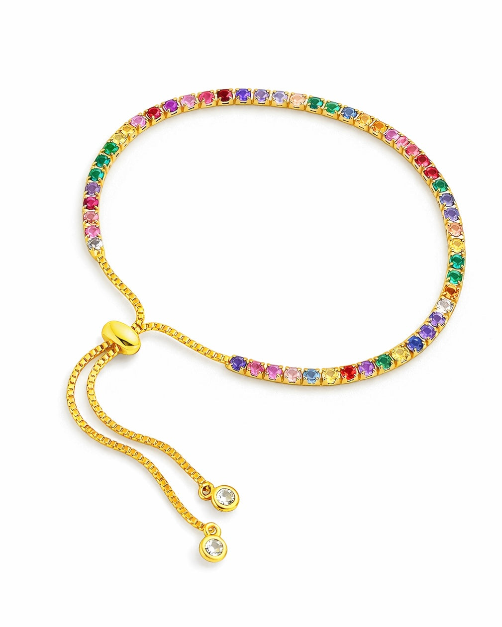 Pulsera Tennis Ajustable Colores