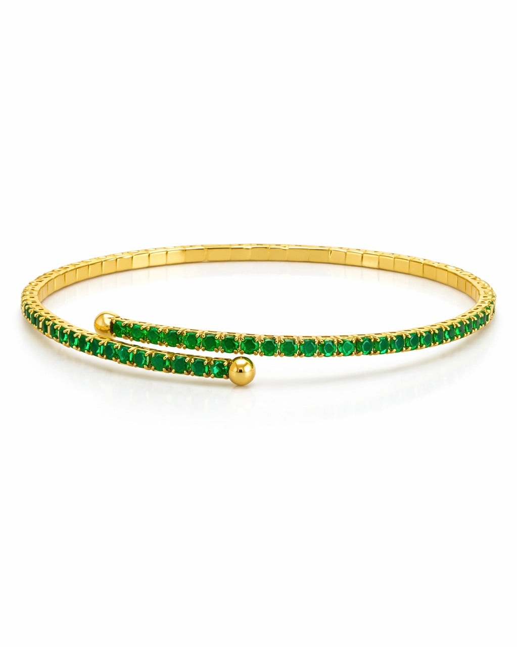 Pulsera Jenna Resorte Verde