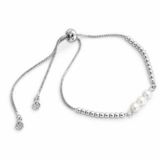 Pulsera Tres Perlas Ajustable