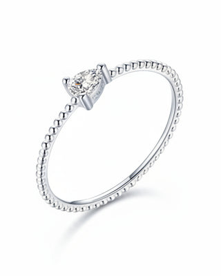 Anillo Gota Mini Plata .925