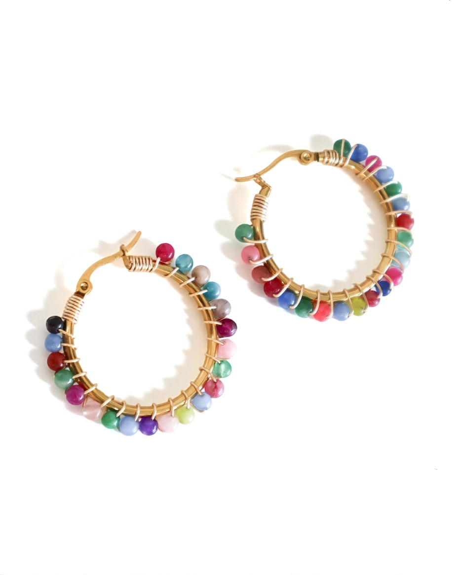 Aretes Agata Colores